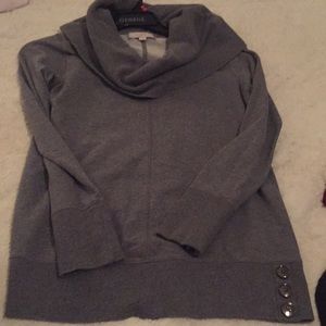 Gray LOFT top